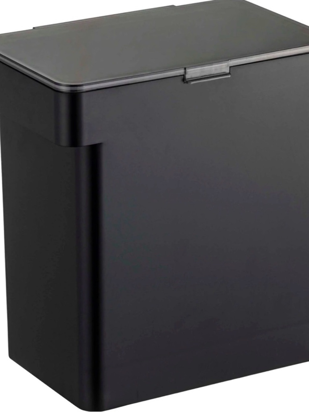 Yamazaki Home Tower Airtight Pet Food Storage Container, Black, Large: 3.2-gal